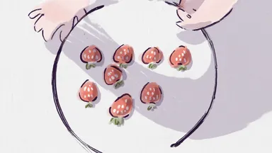 Lined up